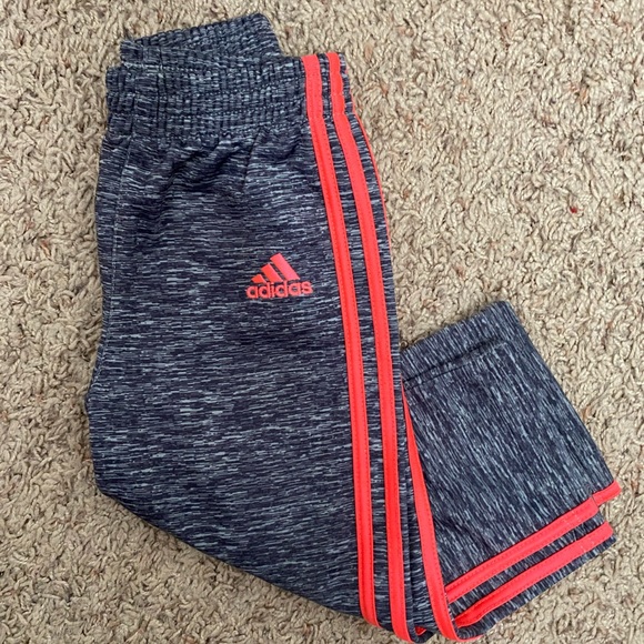 Toddler Pink and Grey Adidas Track Suit - Picture 3 of 7